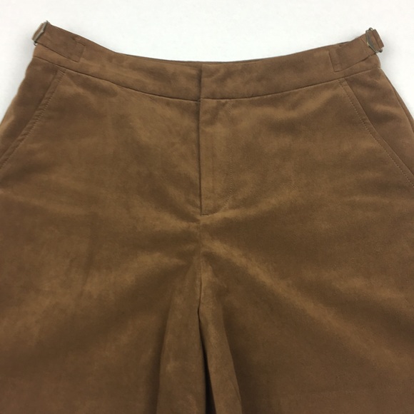 SPICK and SPAN Japanese brand faux suede shorts - Picture 2 of 8